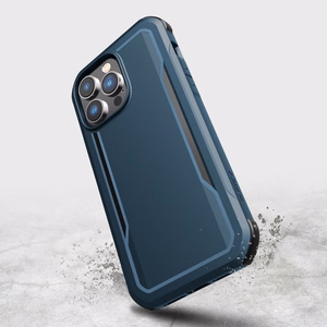 Raptic X-Doria Fort Case iPhone 14 Pro Max MagSafe panssaroitu sininen suojus