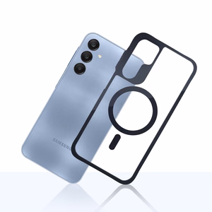 3mk Satin Armor MagCase Samsung Galaxy A25 5G:lle - läpinäkyvä