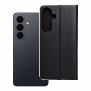 Flip case for Samsung S26 PLUS Luna Book Gold black