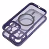 Suojakuori iPhone 16 PRO MAX:lle Full Matte Mag Cover MagSafe-yhteensopiva violetti