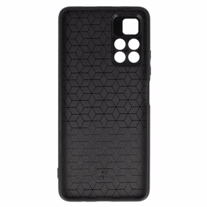 Tel Protect CARBON Case for Xiaomi Redmi Note 11 5G/Note 11S 5G/Poco M4 Pro 5G Black with red stripe