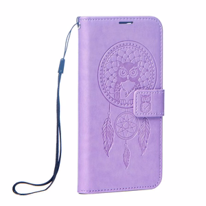 MEZZO Book Suojakuori Samsung A57 5G:lle dreamcatcher violetti