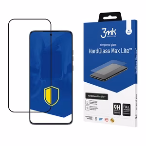 Karkaistu lasi 3mk HardGlass Max Lite musta Motorola Edge 50 Neo:lle