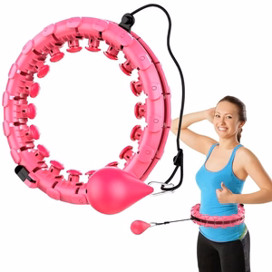 Smart Hula Hoop HHP002 -voimisteluvanne, vaaleanpunainen