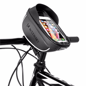 Wozinsky Bike Handlebar Bag with Phone Case 1L Black (WBB16BK)