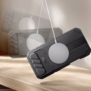 Tech-Protect Kevlar MagSafe Suojakuori iPhone 17 Air:lle - Musta