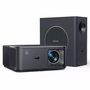 Yaber K2s Pro LCD FullHD 1080p Multimediaprojektori JBL Kaiuttimilla ja Subwooferilla - Musta