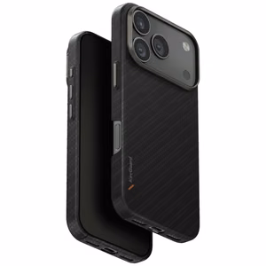 Uniq Keva EDGE Magclick Lataussuojakuori iPhone 17 Pro:lle - musta