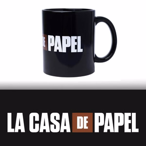 La Casa De Papel Logo -keramiikkamuki lahjapakkauksessa, 330 ml