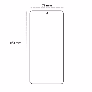 Suojalasi 2,5D Motorola Moto G05