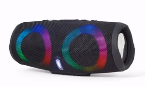 Gembird musta kannettava langaton kaiutin 1xAudio-In 1xUSB 2.0 1xMicroSD Bluetooth SPK-BT-LED-02