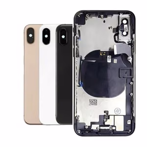 Takakansi yhteensopiva iPhone X kanssa / valkoinen / (koko kotelo + pienet osat) / OEM