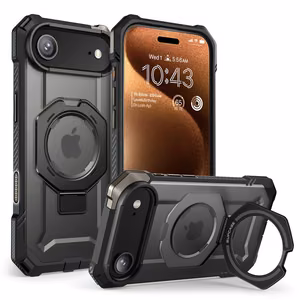 Supcase UB Grip Mag MagSafe Suojakuori iPhone 17 Air:lle - Musta
