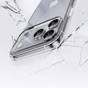Rock Crystal Shield Series Suojakuori iPhone 17 Air:lle läpinäkyvä