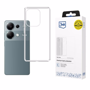 3mk Clear Case suojakuori Xiaomi Redmi Note 13 Pro 4G:lle - läpinäkyvä