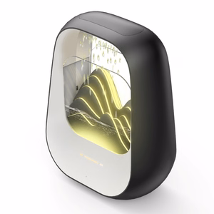 Wireless Sleep and Relaxation Speaker Reach Relaxing Rain black