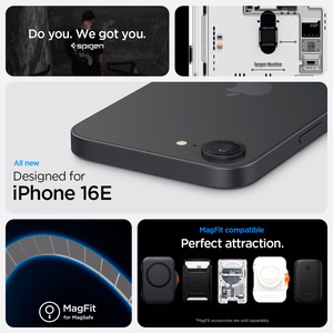 Spigen Ultra Hybrid MagSafe Case for iPhone 16e / 17e Neo One - Clear