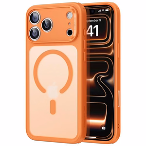 ESR Classic Hybrid MagSafe Suojakuori iPhone 17 Pro Maxille - Kirkas Oranssi