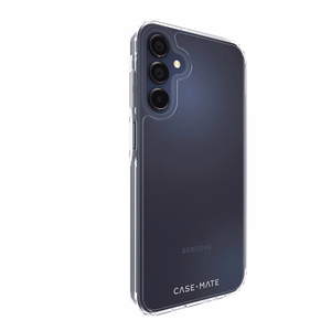 Case-Mate Tough Clear suojakuori Samsung Galaxy A15 5G -laitteelle, läpinäkyvä