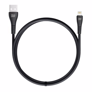 Kaapeli USB A–Lightning Blue Star 2A 12W 1 m PJ-DG5-A, musta