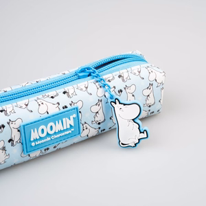 Moomins-setti: penaali, kuulakärkikynä ja lyijykynä