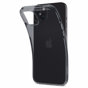 Spigen Crystal Flex Suojakuori iPhone 15 Plus:lle - harmaa/läpinäkyvä