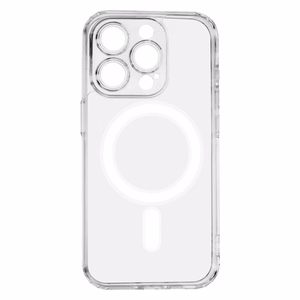 Anti Shock 1,5 mm Mag Suojakuori iPhone 15 Pro 6,1 tuumalle läpinäkyvä kamerasuoja