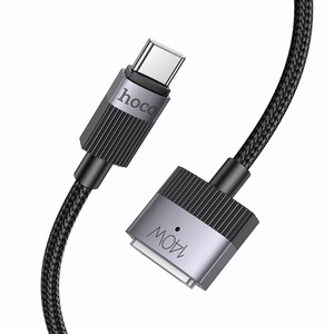 Hoco USB-C Mag3 Magneettinen Kaapeli 5A 140W 1,8m U141 Musta