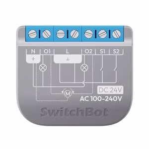 SwitchBot Relay Switch 2PM älykäs kaksikanavainen kytkin