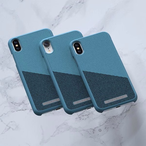 Nordic Elements Saeson Freja suojakuori laitteelle iPhone XR, petrolinsininen
