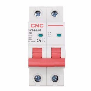 Miniature Circuit Breaker, 2P, 25A, Class C, 6kA