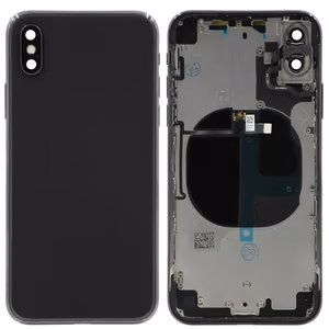 Akun kansi iPhone X Space Gray täysi (käytetty Grade C)