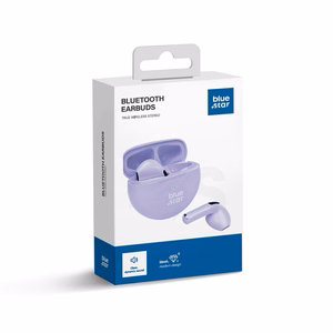 Bluetooth-handsfree Blue Star (TX3) TWS violetti