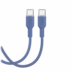Puro ICON USB-C - USB-C -kaapeli 1,5 m - sininen