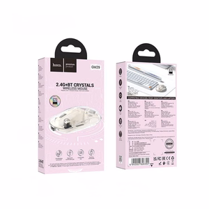 Wireless mouse Hoco 2,4G 1600 dpi GM29 space white