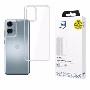 3mk Clear Case Motorola Moto E14 / G04 / G24 Power / G24 4G:lle - läpinäkyvä