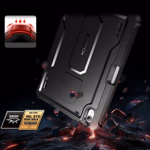 Tech-Protect Kevlar Pro Case for iPad 10.9" 2022 - Black
