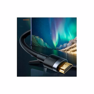 Baseus Cafule HDMI / HDMI 2.0 4K 60 Hz 3D 18 Gbps -kaapeli 2 m - musta