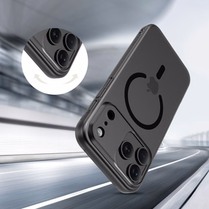 Tech-Protect MagSlim MagSafe Suojakuori iPhone 17 Pro:lle - Matta musta
