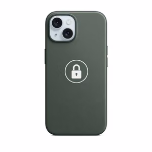 Puhelimen suojakuori FineWoven iPhone 15 / Evergreen / pakkauksessa