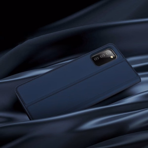 Dux Ducis Skin Pro Kirjahylly tyyppi tapauksessa Samsung Galaxy A03s vaaleanpunainen