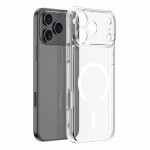 DUX DUCIS CLIN MAG Suojakuori MagSafe-yhteensopiva iPhone 17 Pro:lle (avoin rengas) - Läpinäkyvä