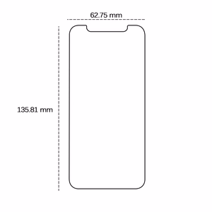 LCD-suojalasi 9H Apple iPhone X/XS/11 Pro