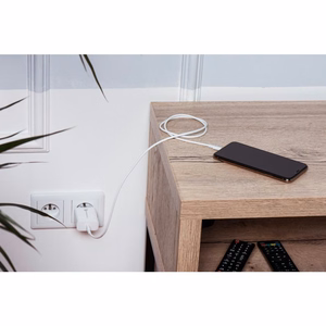 Puhelinlaturi Forcell F-Energy USB C QC4.0 PD 3A 20W + kaapeli USB C - Lightning TFK-TC-20WPD valkoinen