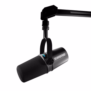 Shure MV7i – älymikrofoni sisäänrakennetulla ääniliitännällä