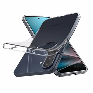 Spigen Liquid Crystal Suojakuori Samsung Galaxy A56 5G:lle - läpinäkyvä