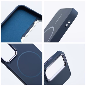 Suojakuori Samsung A37 Frame Mag Cover MagSafe-yhteensopiva laivastonsininen