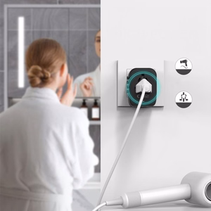 Tech-Protect TA200 EU / UK / US / AU Sovitin - Musta