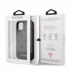 Guess 4G Stripe Collection suojakuori iPhone 11 6.1" / Xr:lle - harmaa