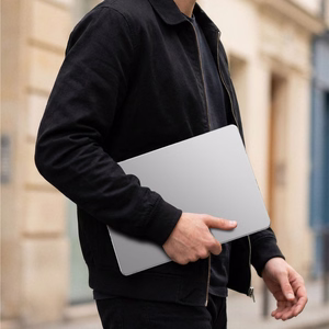 AmazingThing Titan Hardshell Case for MacBook Air M5 15" - Transparent